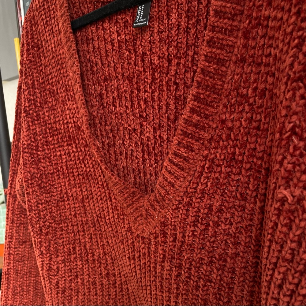Rust Cozy Knit Sweater - Picture 4 of 7